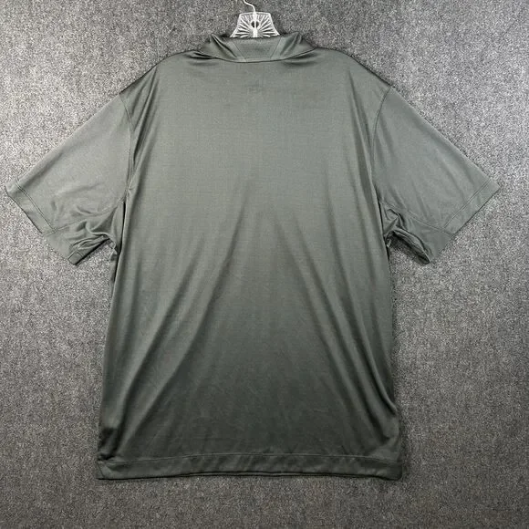 Nike Alabama Crimson Tide Polo Shirt Men’s Extra Large Gray Dri-Fit Team Issued - Picture 4 of 10